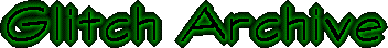 Glitch Archive